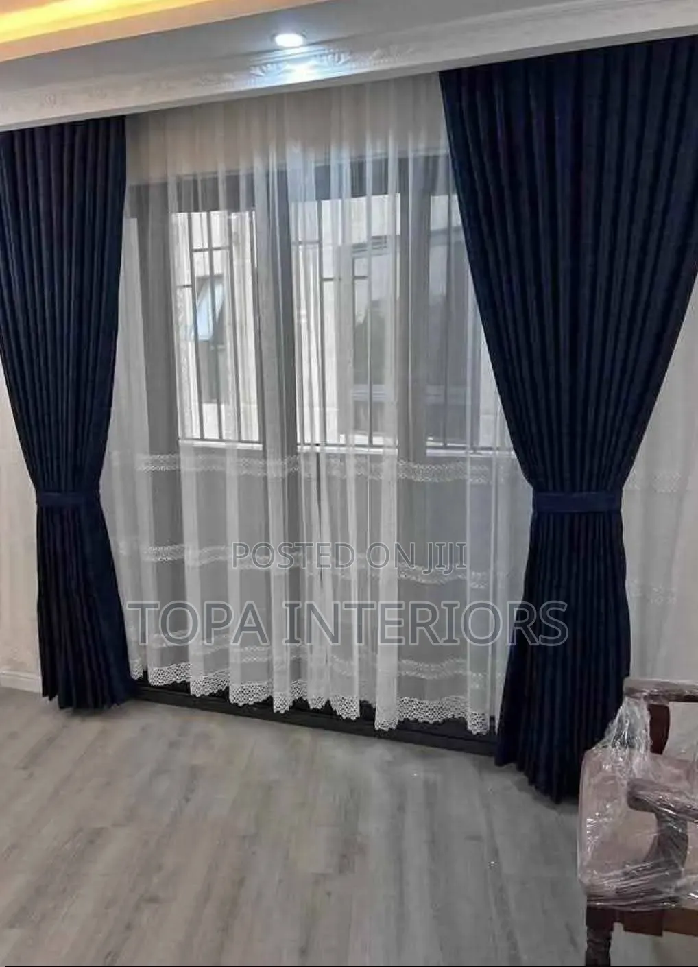 Black Curtains for Bedroom and and Living Room Windows