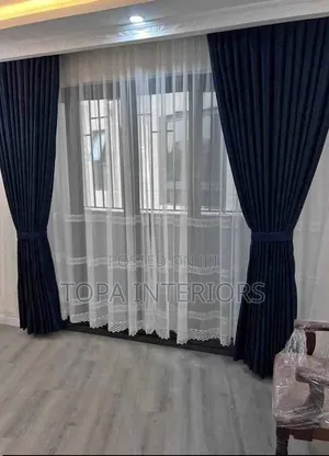 Black Curtains for Bedroom and and Living Room Windows