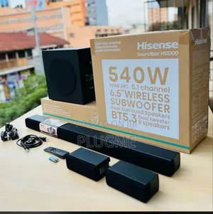 Hisense HS5100 540W 5.1 Ch. Wireless Soundbar