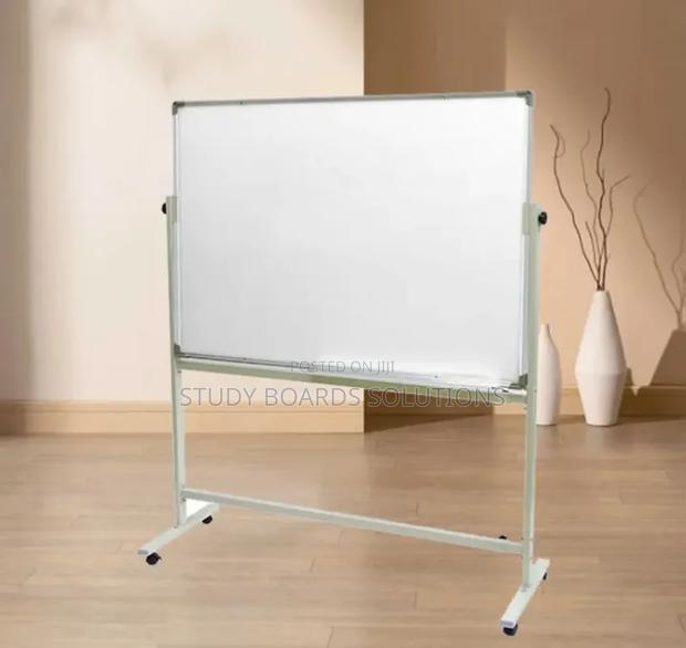 6ft×4ft Magnetic Whiteboard on Wheels – Teach,Present Plan With Ease - main view