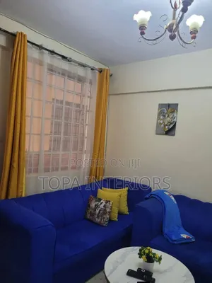 MUSTARD Yellow Curtains for Blue Seats