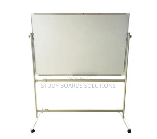 Upgrade Your Office Presentations With a 4ftx3ft Wheeled Whiteboard - main view