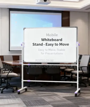 4ftx3ft Mobile Whiteboard—Easy to Move for Church Presentation
