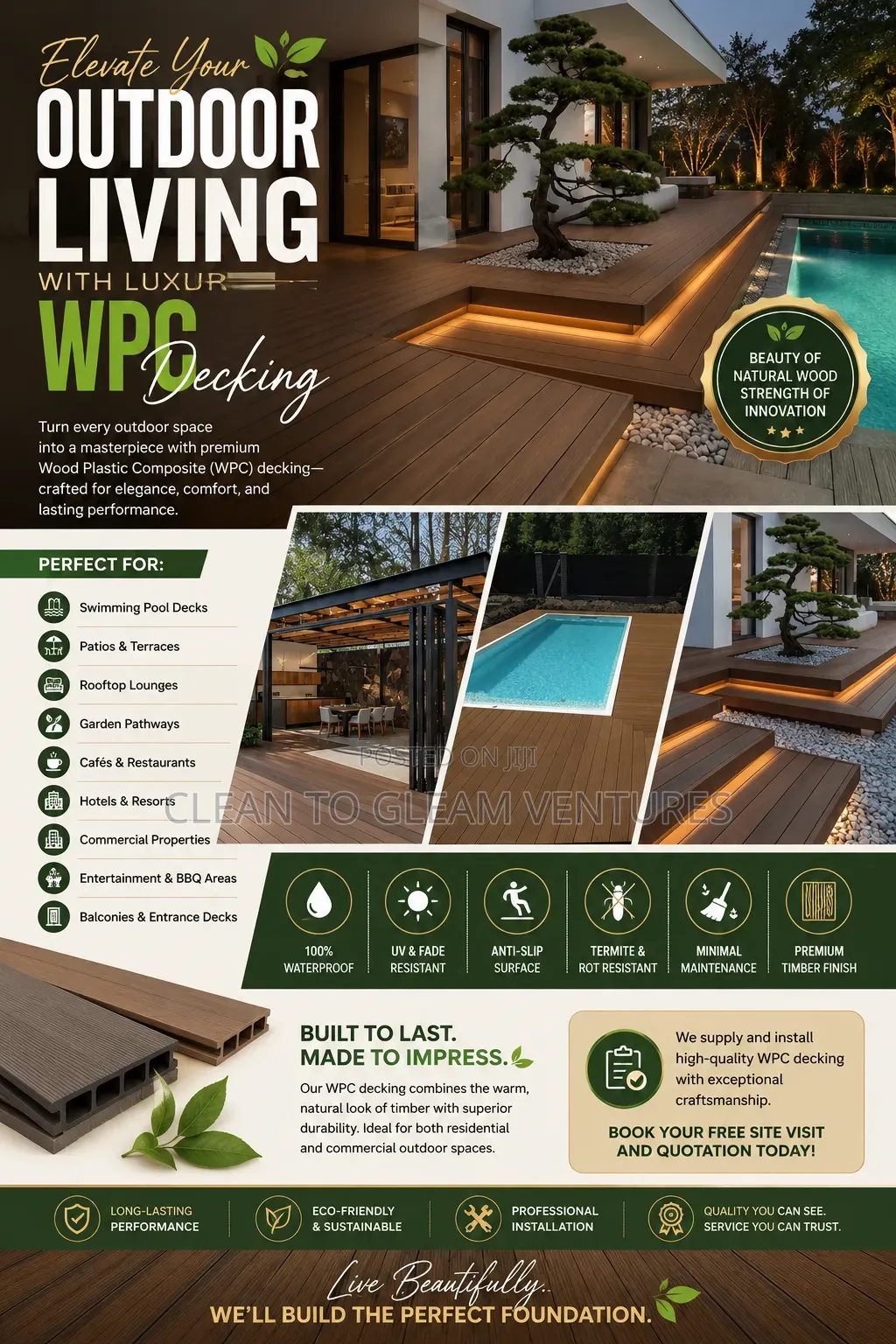 Elevate Your Outdoor Living With Luxury WPC Decking