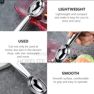 Premium Heavy Duty Ice Cream Scoop Spoon