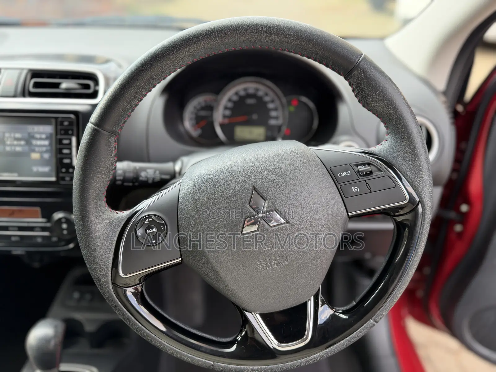 Mitsubishi Mirage 2021 Red