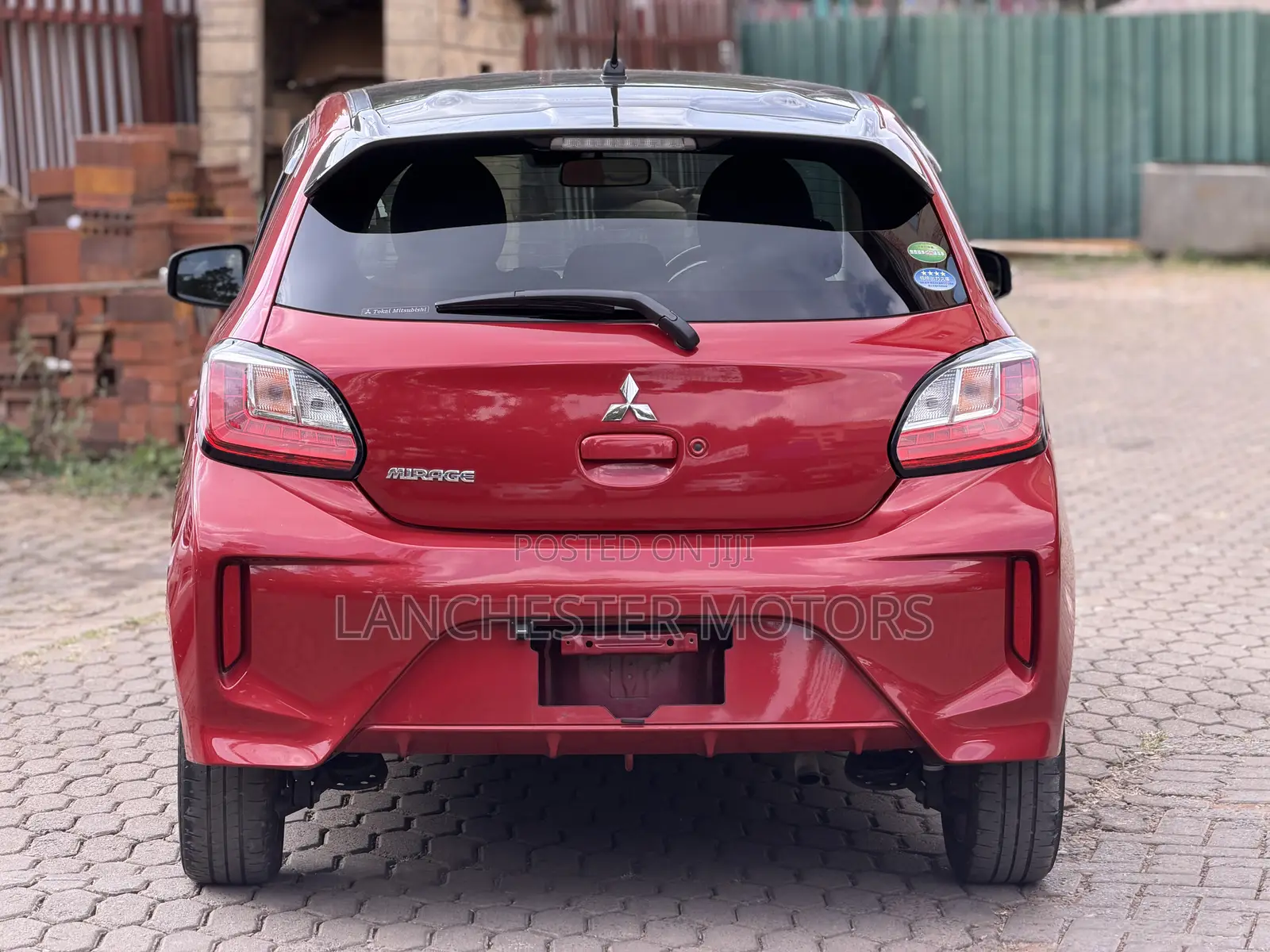 Mitsubishi Mirage 2021 Red