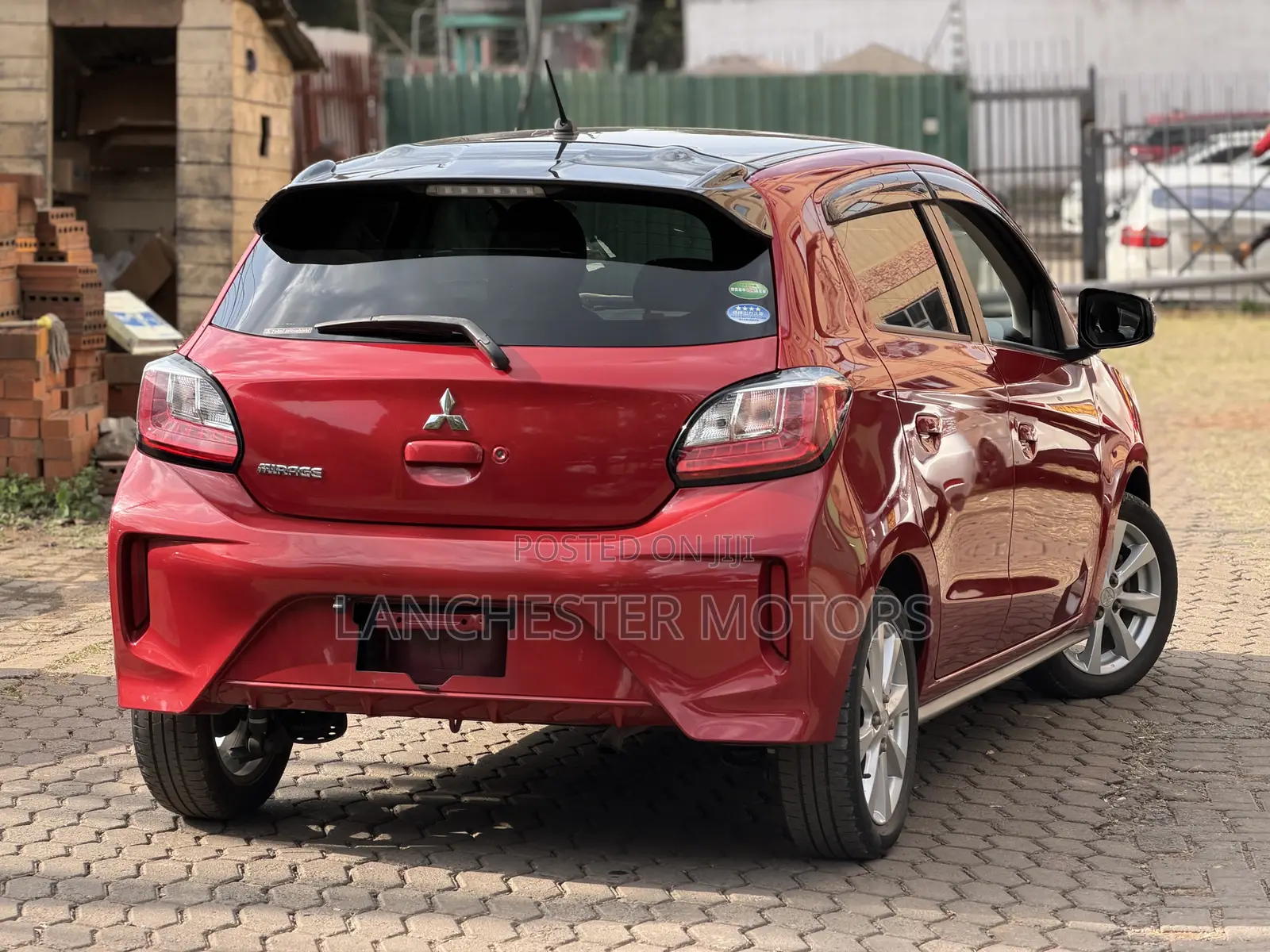 Mitsubishi Mirage 2021 Red