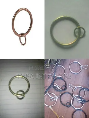 Metallic Curtain Rings Accessories