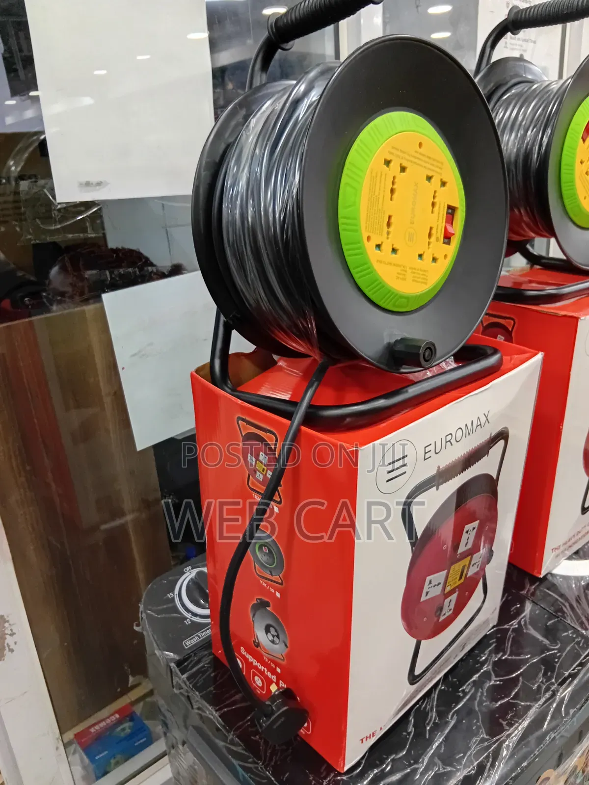 25M Heavy Duty Multi-Plug Extension Reel