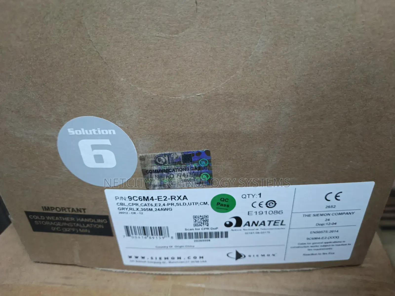 Siemon Cat6 Cable