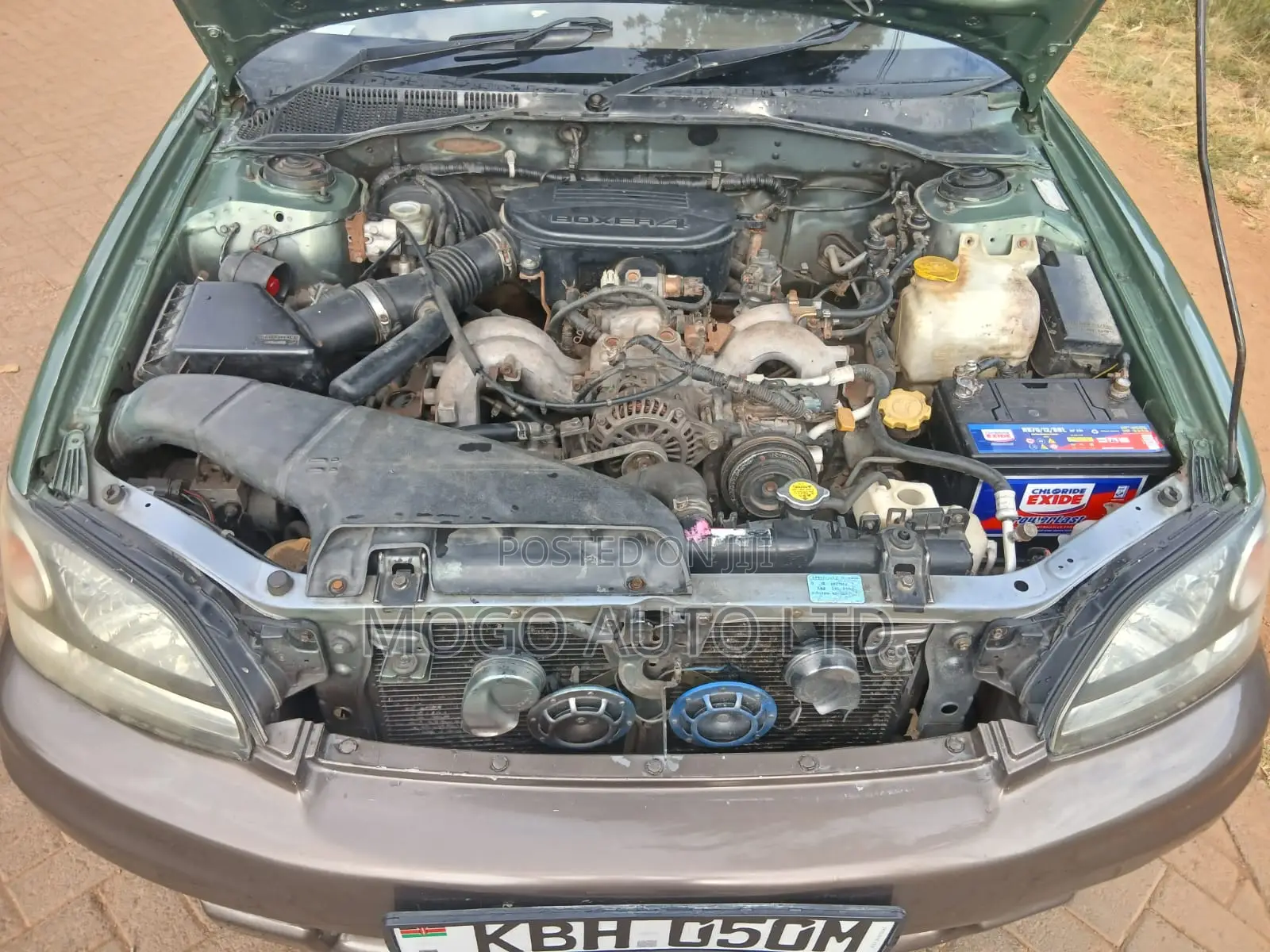 Subaru Outback 2002 Green