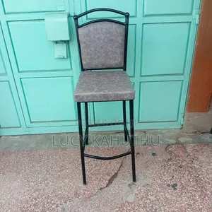 Luxury Hotel High Stools Chairs With Powder Coated Frame