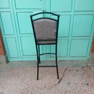 Luxury Hotel High Stools Chairs With Powder Coated Frame