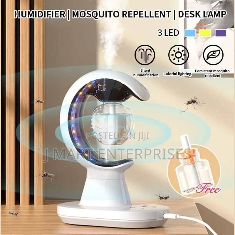Multipurpose Electric Mosquito Killer Lamp With Humidifier