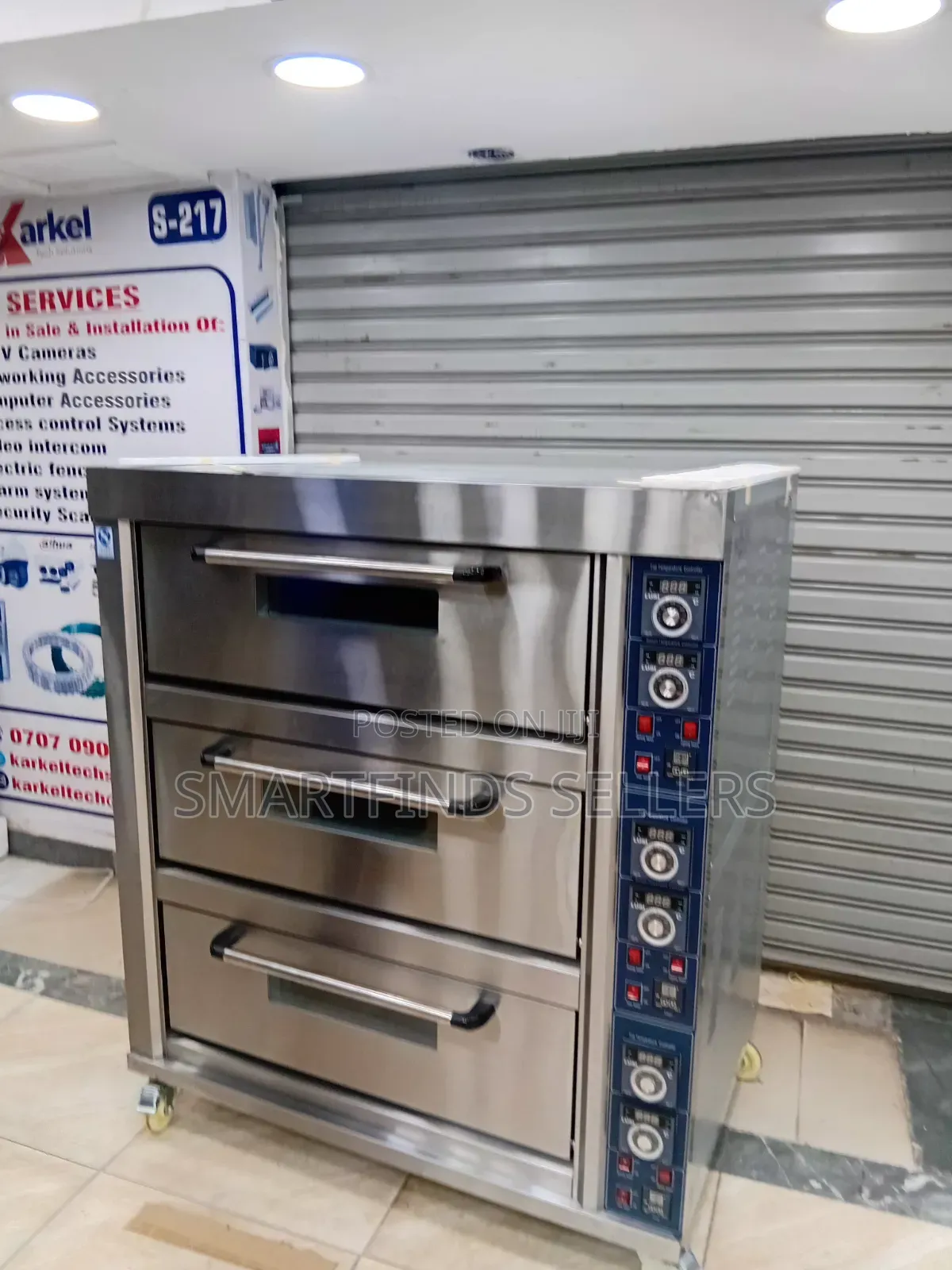 Euromax 3-Deck Multi-Tray Baking Oven