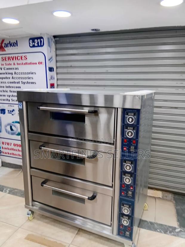 Euromax 3-Deck Multi-Tray Baking Oven