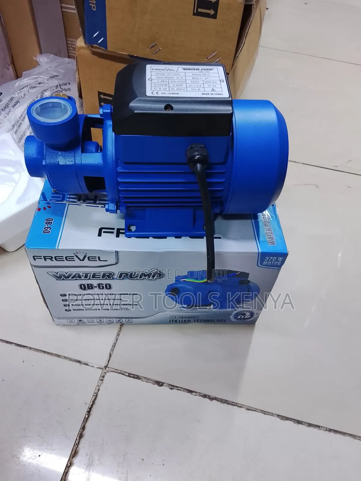 FREEVEL QB-60 Automatic Water Pump (0.5HP)