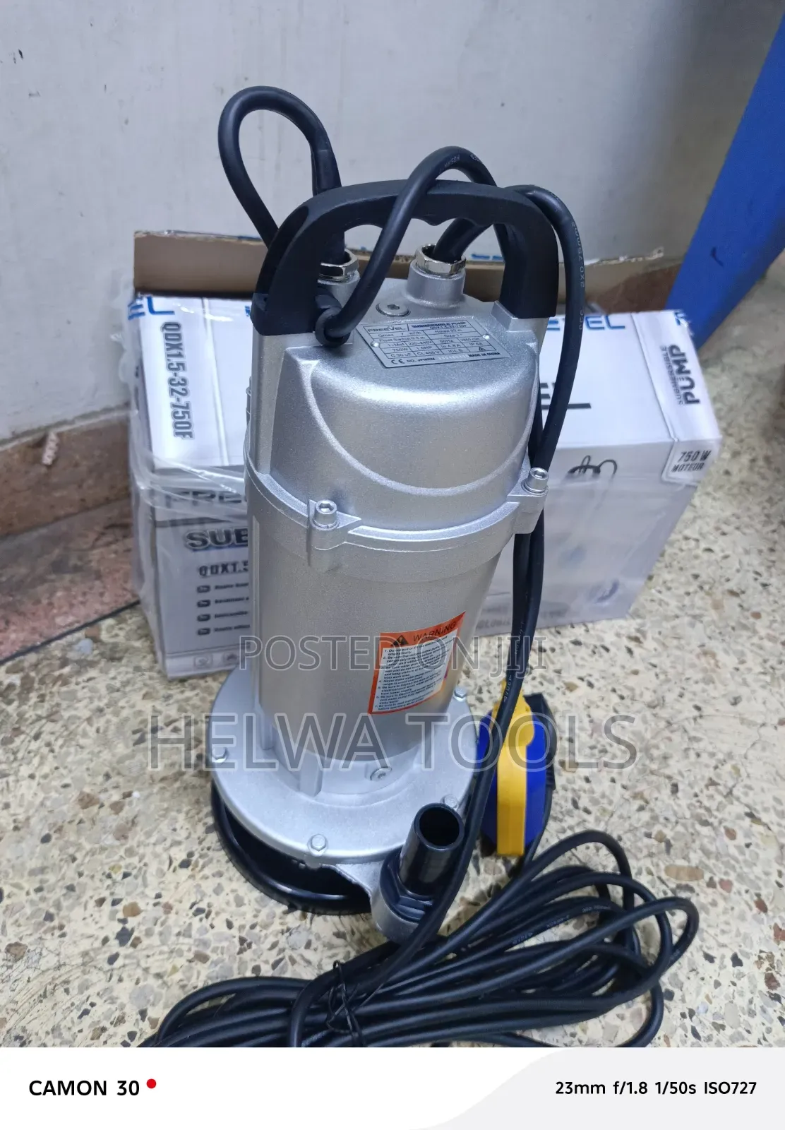 Electric Submersible Water Pump/1 HP Electric Submersible Water Pump