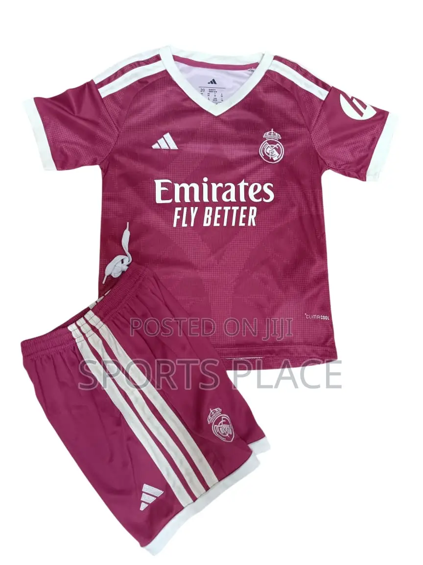 Newest Real Madrid Third Kit Kids 26/27.