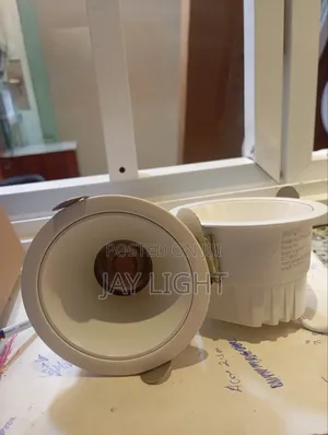 Round Aluminum Led Recessed Cob Ceiling Downlight