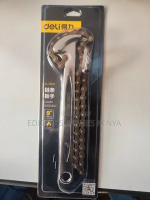 Chain Wrench Oil Filter 9" Pipe Spanner Grip Clamp Opener Gripper