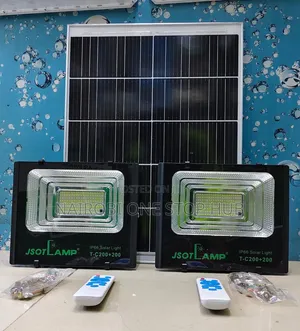 JSOTLAMP 2-in-1 TC 200W Solar Floodlight