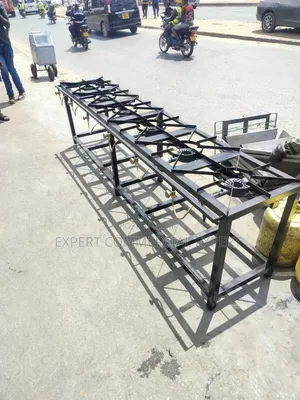 Commercial Six Burner Mild Steel