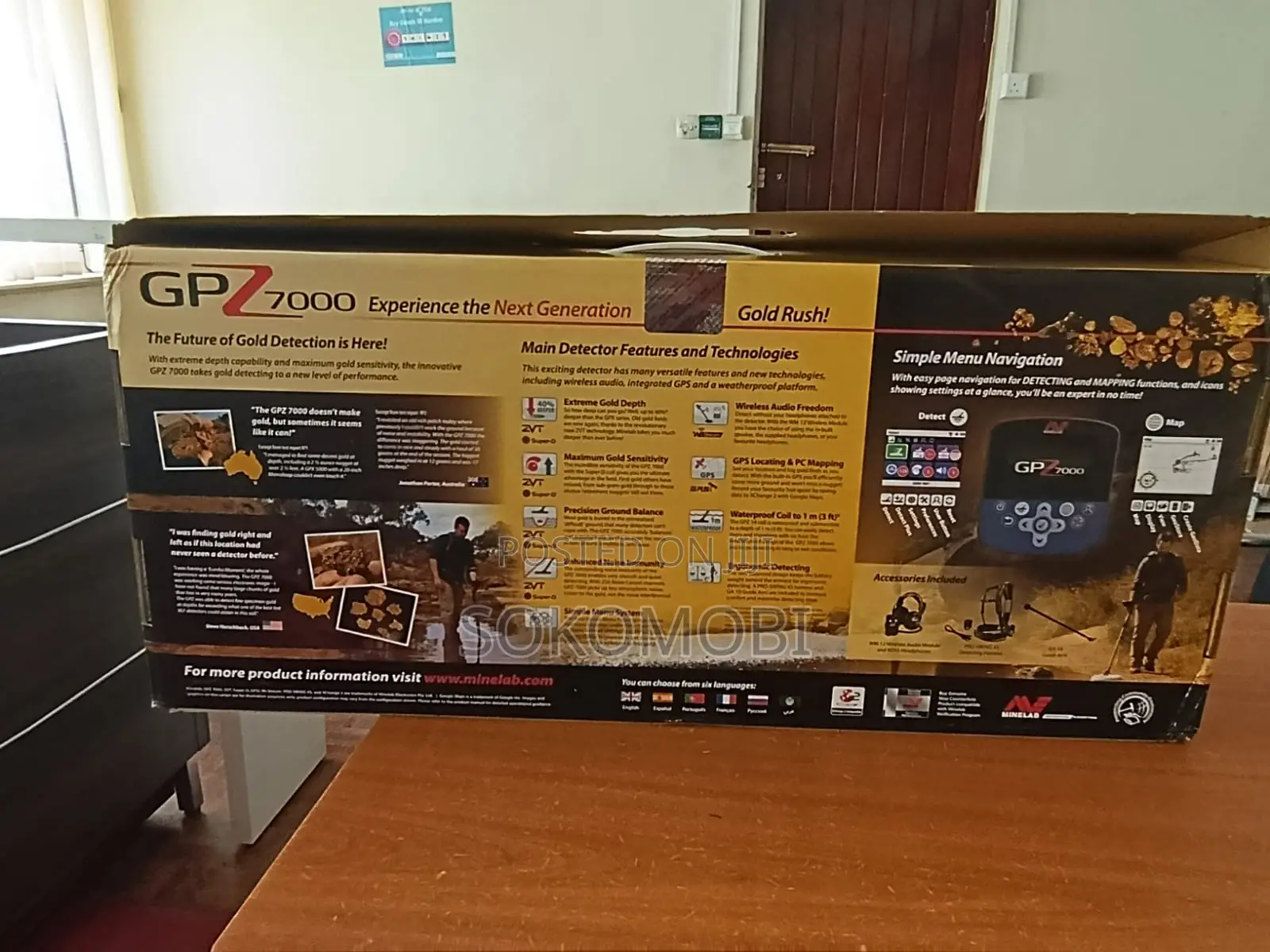 Minelab GPZ 7000 Gold Detectors in Kenya