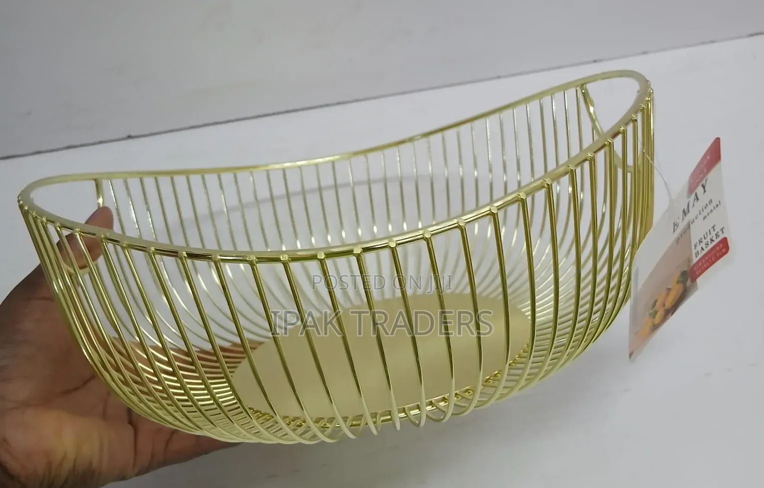 *Oval Shaped Fruit Basket*