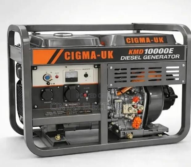 9kVA Cigma-Uk Diesel Generator - main view