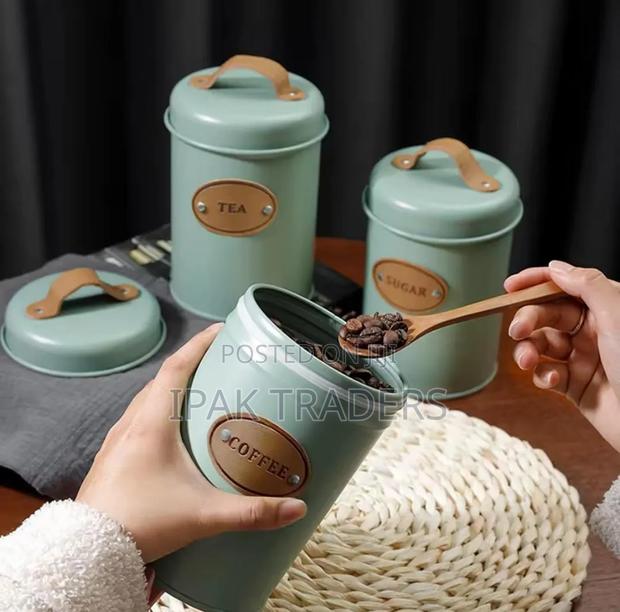 * Sugar, Tea, Coffee Canisters Available*