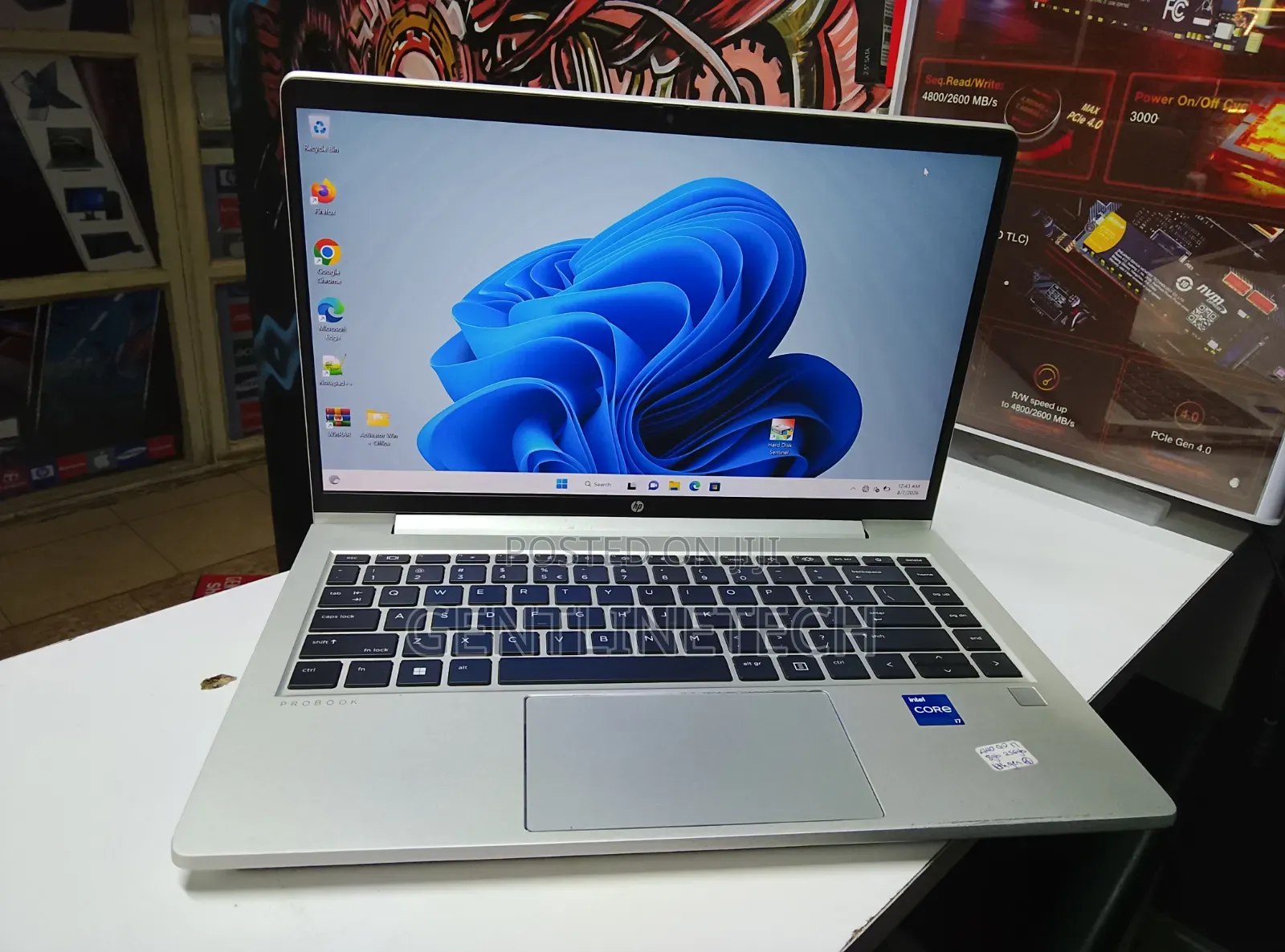 Laptop HP ProBook 440 G10 8GB Intel Core i7 SSD 256GB