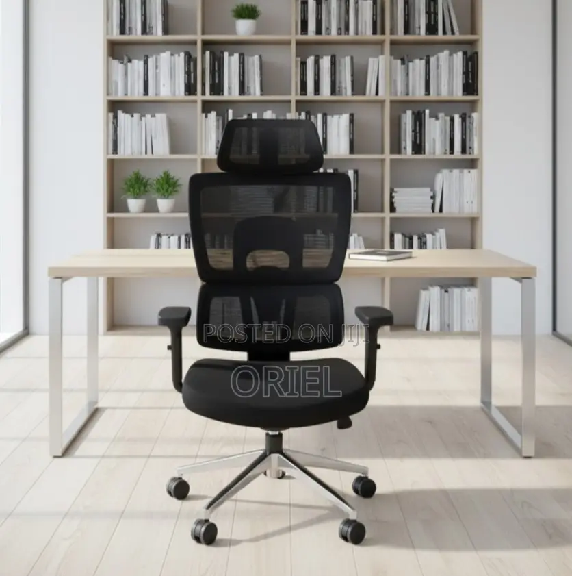 Office Chair : Modern Swivel Orthopedic Mesh Seat