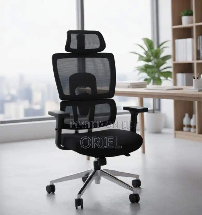 Office Chair : Modern Swivel Orthopedic Mesh Seat
