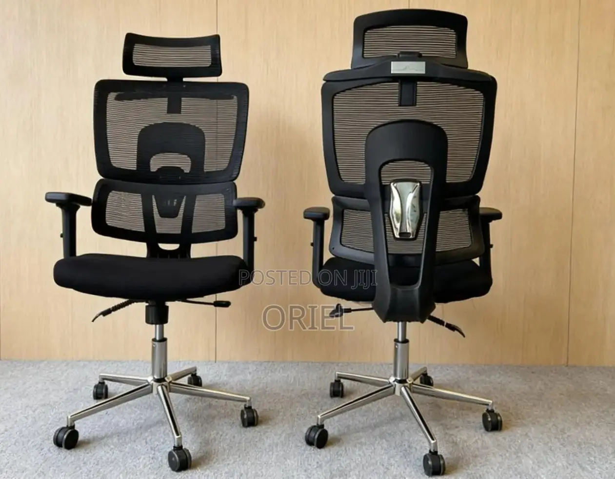 Office Chair : Modern Swivel Orthopedic Mesh Seat