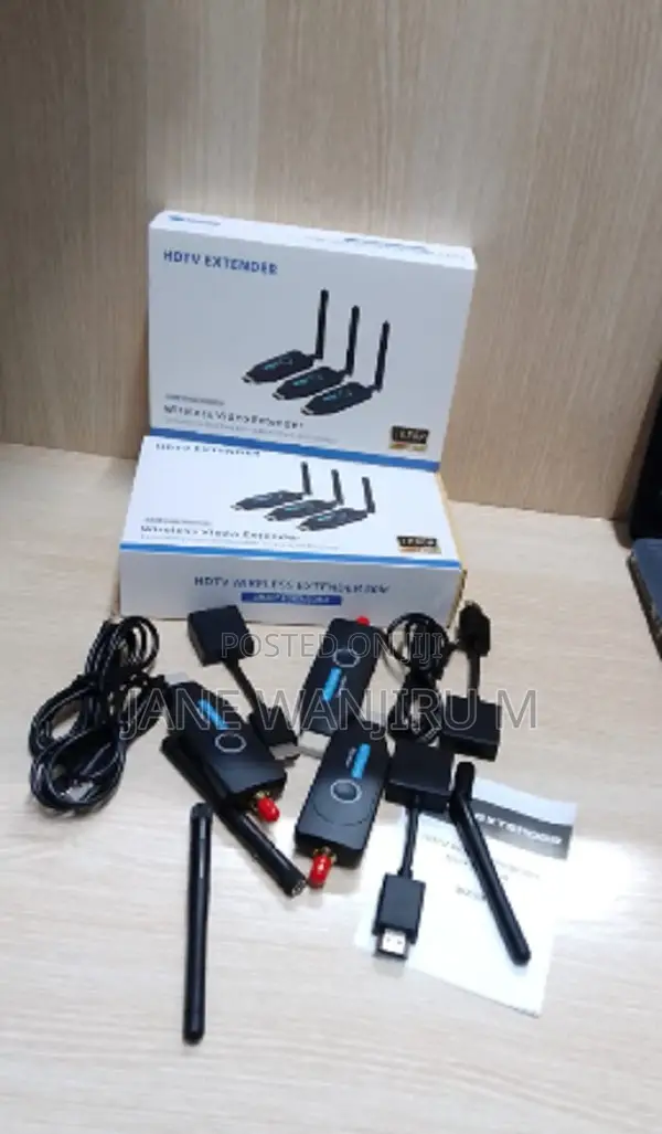 Wireless HDMI Extender 50M With Dual Receivers – Plug Play