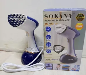 SOKANY 1700W Portable Clothes Steamer With Strong Steam