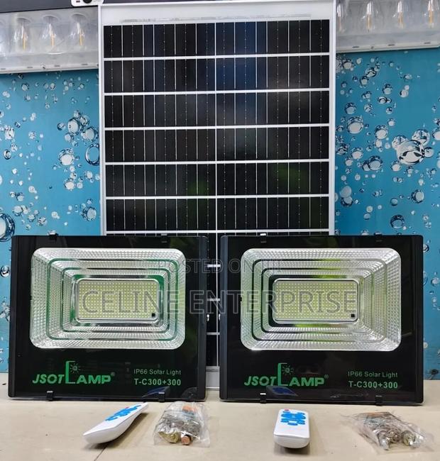 2in1 TC 300W Solar Floodlights