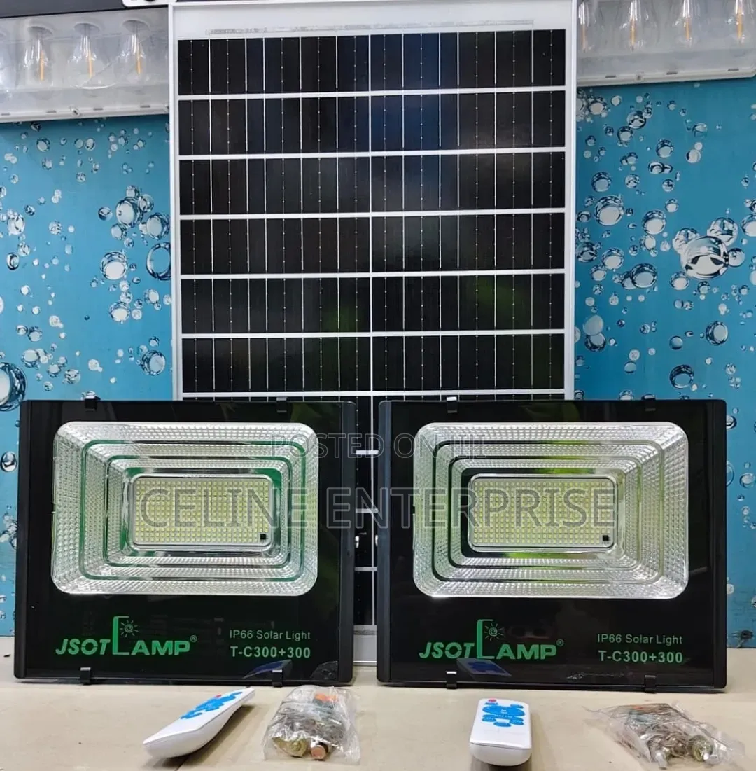 2in1 TC 300W Solar Floodlights