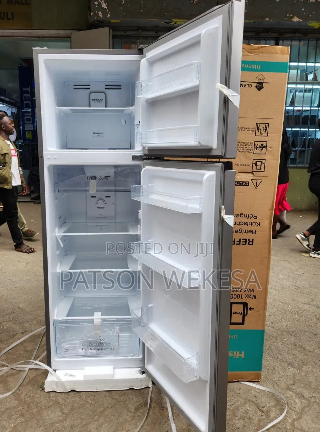 Hisense 205 Litres Double-Door No-Frost REF205DR