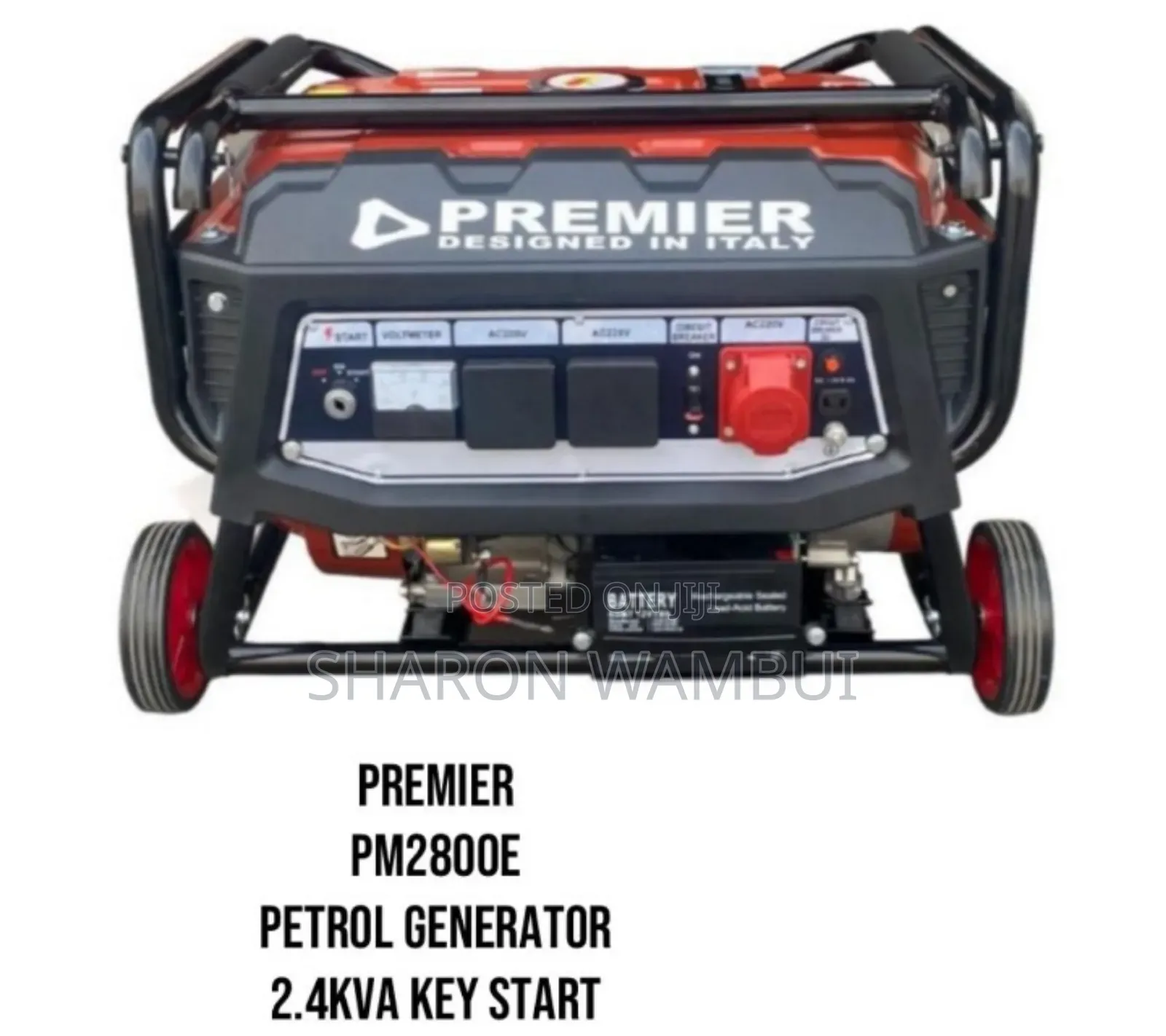 Premier Petrol Generator 2.5Kva /2.5Kva Premier Petrol Generator