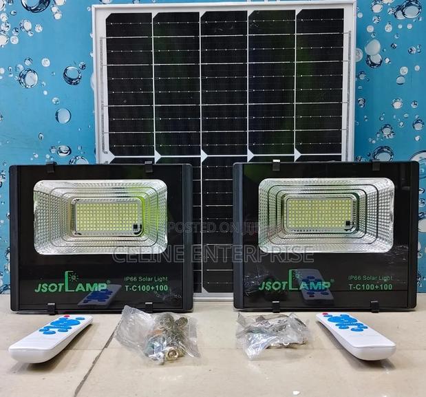 2in1 TC 100W Solar Floodlights