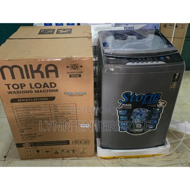 Mika 10kg Fully Automatic Top Load Washing Machine - main view