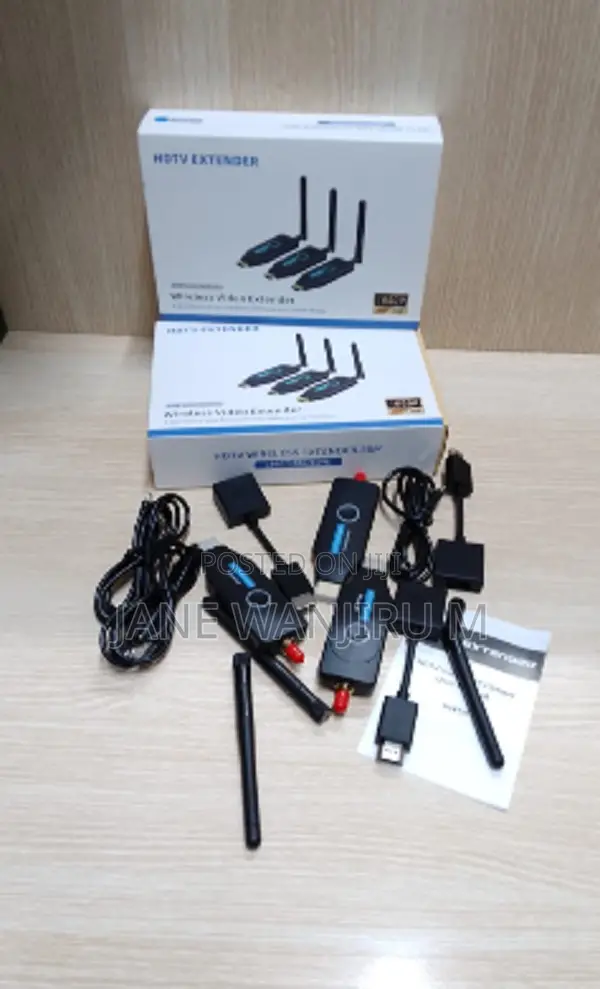 50M Wireless HDMI Display Extender – Supports 2 Receivers