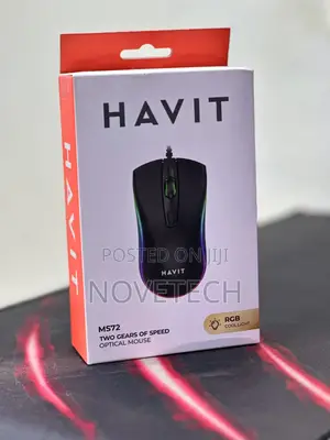 Havit MS72 Wired USB RGB 1200 DPI Gaming Mouse