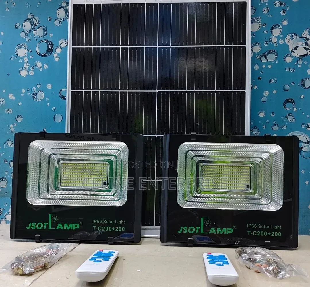 2in1 TC 200W Solar Floodlights