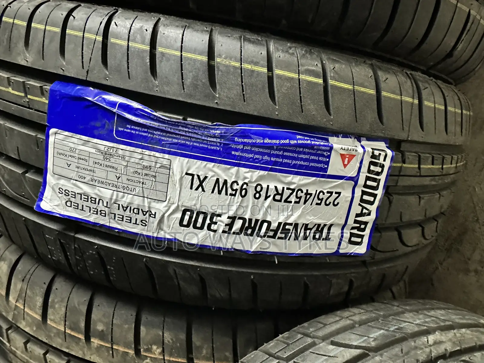 255/45r18 Goodard