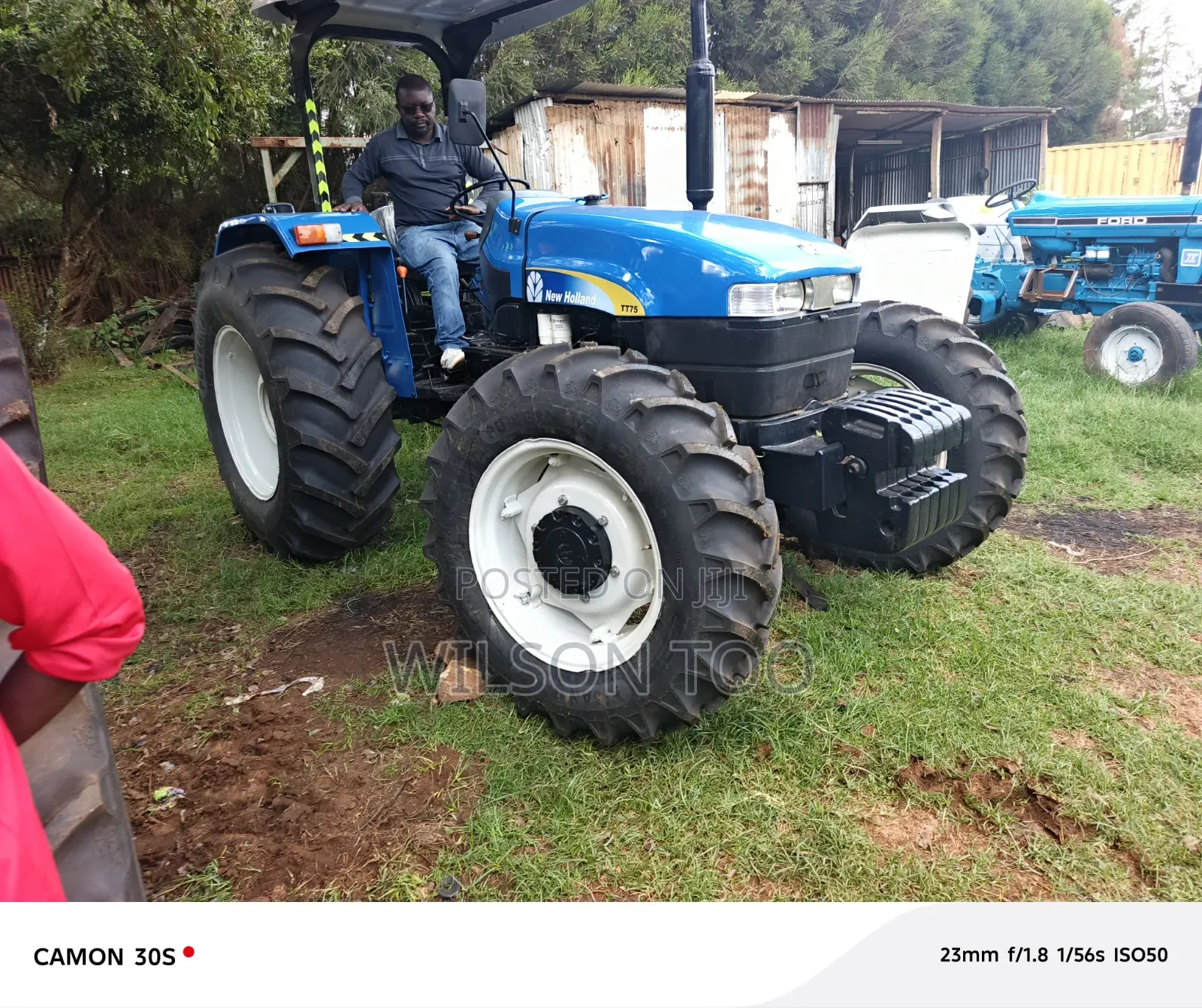 Tractor Newholland Tt 75 Four Wheel Stroke N