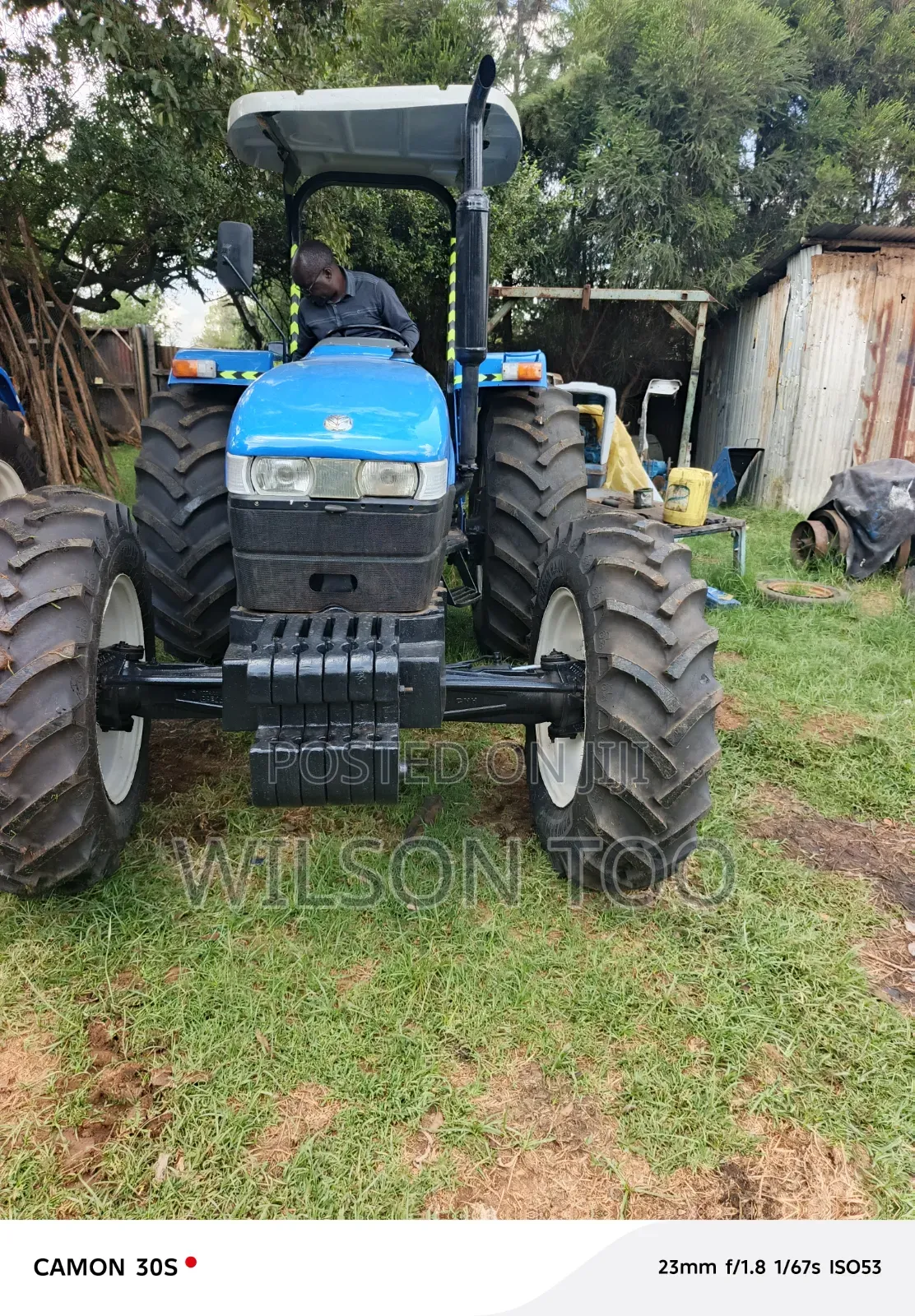 Tractor Newholland Tt 75 Four Wheel Stroke N